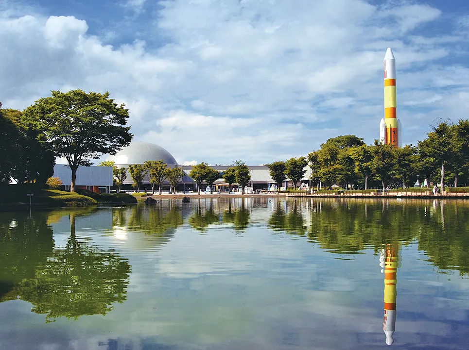 中央公園とつくばエキスポセンター